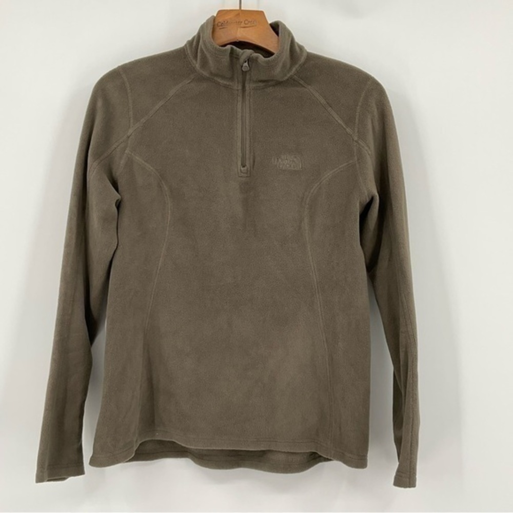The‎ North Face 1/4 Fleece Pullover Size Small J10 - Picture 1 of 7
